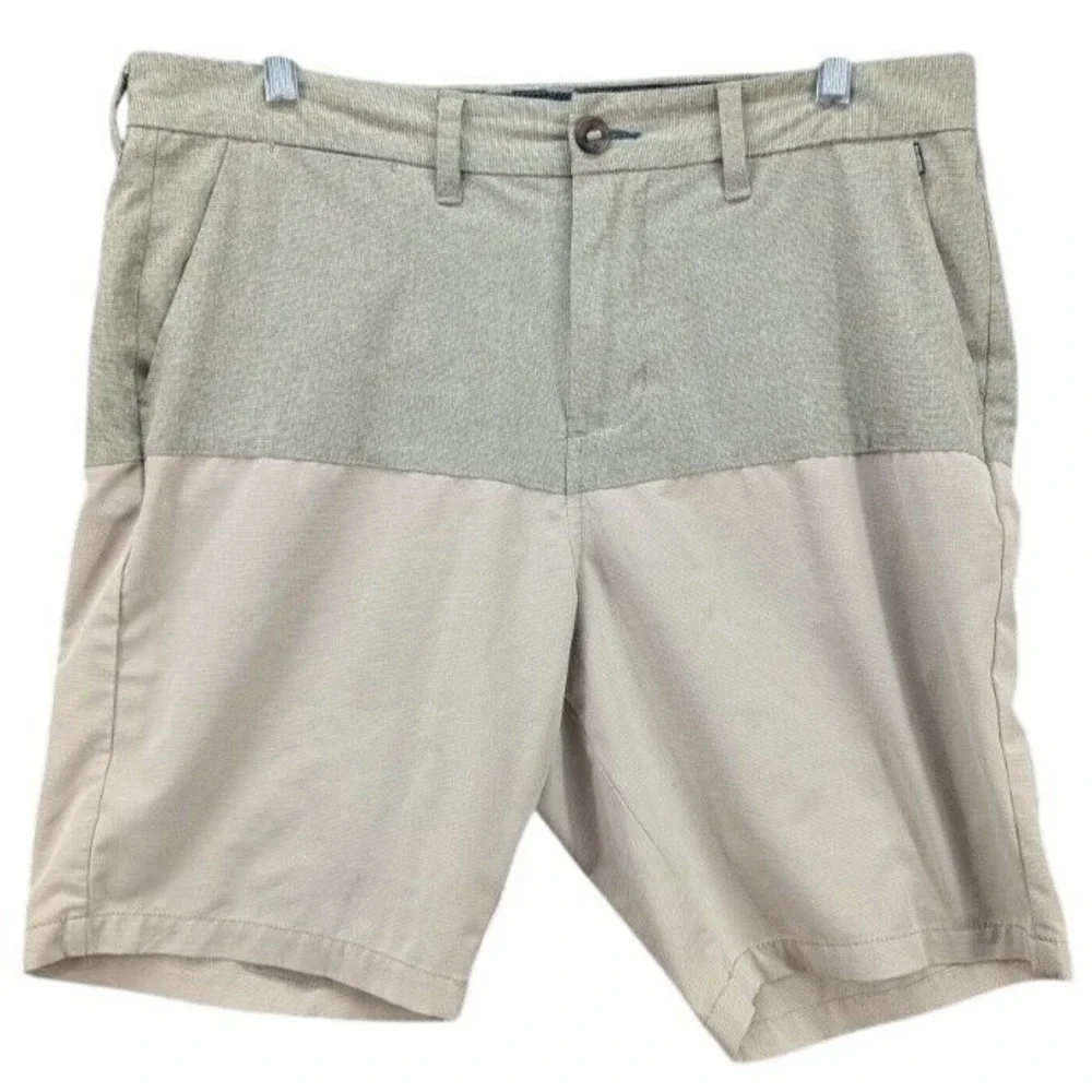 Billabong Submersibles Chino Surf Shorts Mens 33 Colorblock Swim Walking Stretch